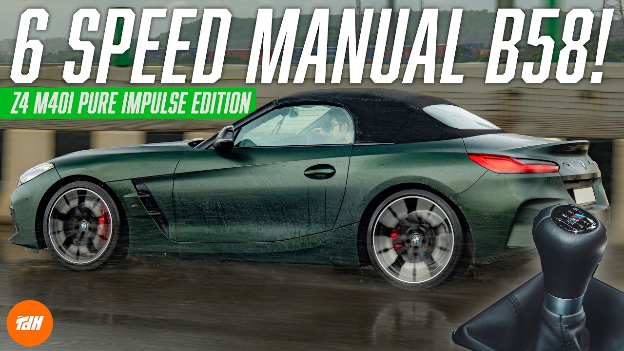B58 with a 6-Speed Manual! | BMW Z4 M40i Pure Impulse Edition Review | Upshift S2