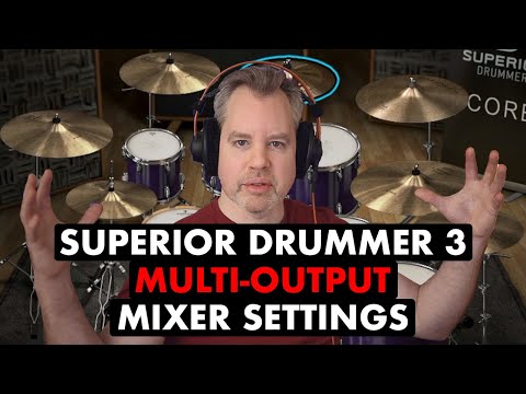 Superior Drummer 3 Multi-Output Mixing: My Exact Logic Pro Settings