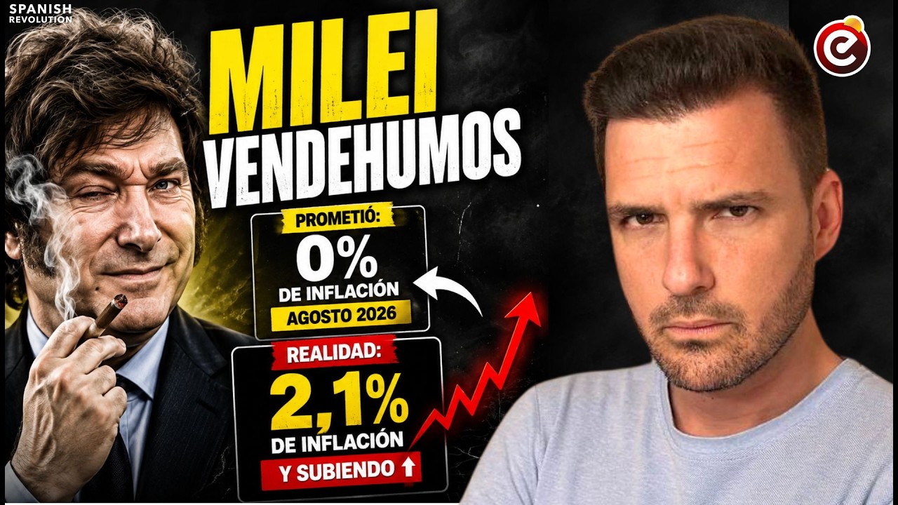 🇦🇷 Embustero‼️ 😡 Milei prometió inflación 0% para agosto… Y está en 2,1% y subiendo‼️