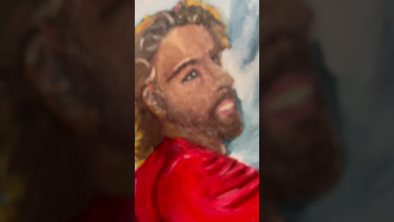 My NeWeSt OIL PAINTING “His Brightness was as the Light” | painting of Jesus Christ