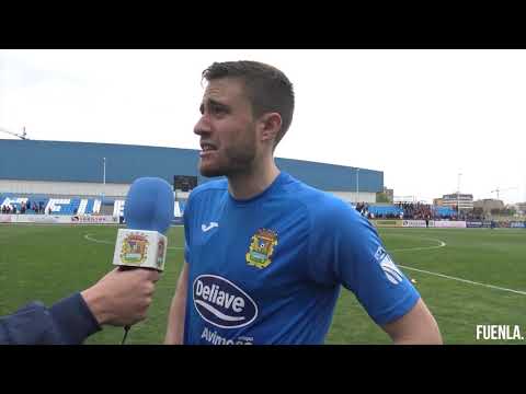 Zona mixta de Mikel Iribas  tras el CF Fuenlabrada 1-0 Cultural Leonesa