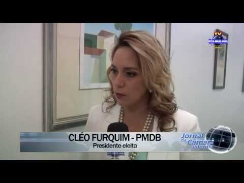 CLÉO FURQUIM É ELEITA PRESIDENTE DA CÂMARA DE JAHU