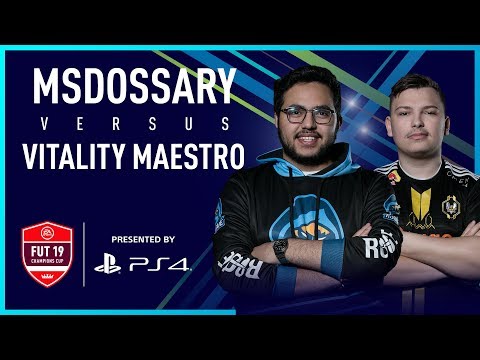 Msdossary vs Vitality Maestro | Cross-Console Final | FUT Champions Cup April 2019