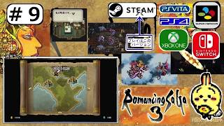 #9 【#Steam】【#ロマンシングサガ3】 ラストバトル前に洞窟寺院跡と暗闇の迷宮の攻略していくぞ 【#ロマサガ3】