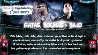 Gatas Bocinas & Bajo - Farruko Ft. Daddy Yankee [Letra]