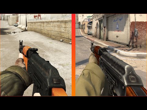 CSGO 2011 vs 2020 - All Weapons Comparison