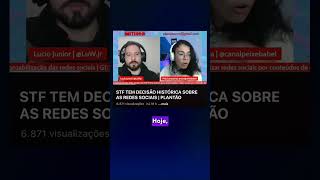 STF TEM DECISÃO HISTÓRICA SOBRE REDES SOCIAIS (Via @MeteoroBrasil)