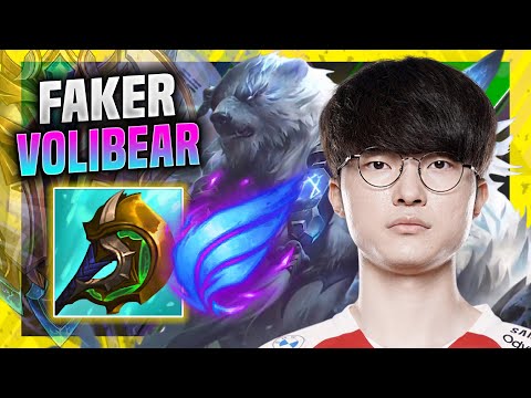 FAKER IS READY FOR VOLIBEAR! - T1 Faker Plays Volibear Jungle vs Lee Sin! | Season 11