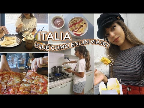 TODO LO QUE COMÍ EN ITALIA (sano y no tanto)