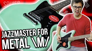 Video thumbnail for A Squier Jazzmaster Built for Metal?! And it's Green?! || Squier Contemporary Active Jazzmaster by Agufish