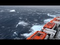 Traversée de l'Atlantique-nord en hiver à bord du QM2 