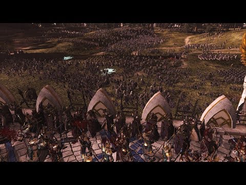 WARHAMMER 2 EPIC 15K SIEGE OF LOTHERN (Machinima)
