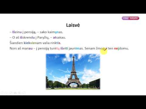 Learn Lithuanian with texts [4] Freedom by Juozas Erlickas