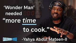 Marvel cancelled 'Wonder Man.' Star Yahya Abdul-Mateen II has a theory about why