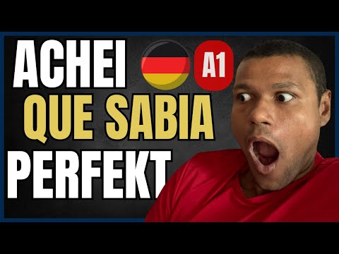 Passado em Alemão: Único Vídeo que você precisa | Como fazer o Perfekt dos verbos em alemão