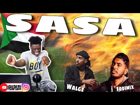 WalGz x FodiMix - SASA [Sudan 🇸🇩] (Official Music Video) *REACTION*