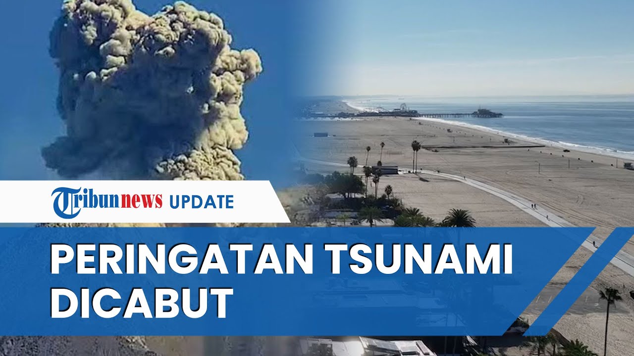 Jepang Cabut Peringatan Potensi Tsunami akibat Erupsi Gunung Semeru, Tak Ada Tanda Kenaikan Air Laut