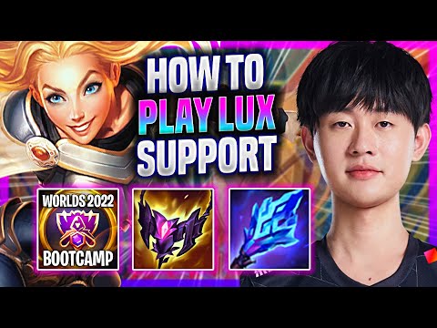 LEARN HOW TO PLAY LUX SUPPORT LIKE A PRO! | RNG Ming Plays Lux Support vs Morgana! | Season 2022