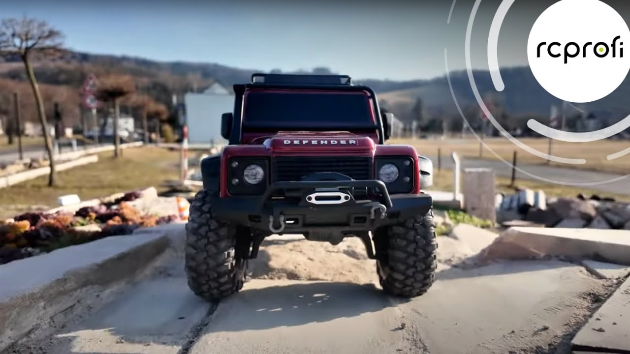 Traxxas TRX-4 Land Rover Defender 1:10 RTR červený