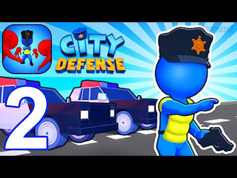 City Defense - Police Games - Gameplay Walkthrough Part 2 Level 11-15 (iOS, Android Gameplay) - YouTube