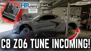 C8 Z06 tune INCOMING – Sending The ECM to HP Tuners!
