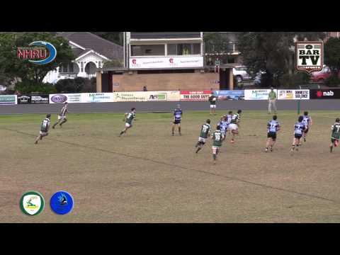 2015 NHRU Round 16 Colts Highlights - Merewether Carlton v Nelson Bay