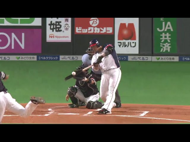 【1回裏】打った瞬間にそれとわかるファイターズ・中田の豪快な2ランホームラン!! 2018/7/21 F-H