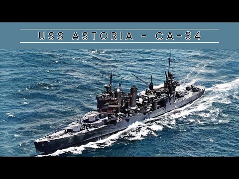 USS Astoria CA-34 (Heavy Cruiser)