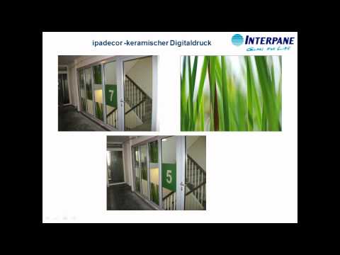 INTERPANE GmbH - ipadecor, keramischer Digitaldruck