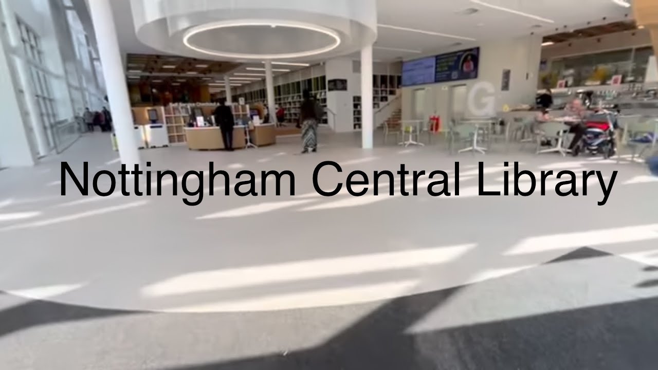 NEW Nottingham Central Library 2024