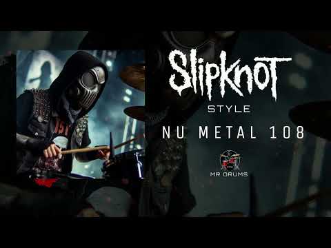 Nu Metal Drum Track | Slipknot Style | 107 BPM