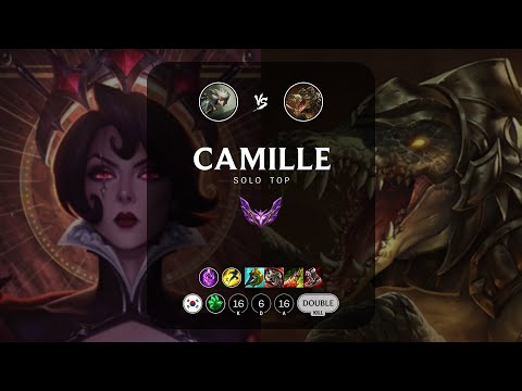 Camille Top vs Renekton - KR Master Patch 13.13