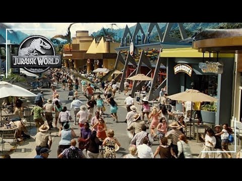 Main Street Set Construction Timelapse | Behind The Scenes | Jurassic World