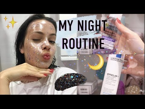 МОЯ ВЕЧЕРНЯЯ РУТИНА 2018// Как Я Ухаживаю За Лицом И Волосами? My NIGHT ROUTUNE