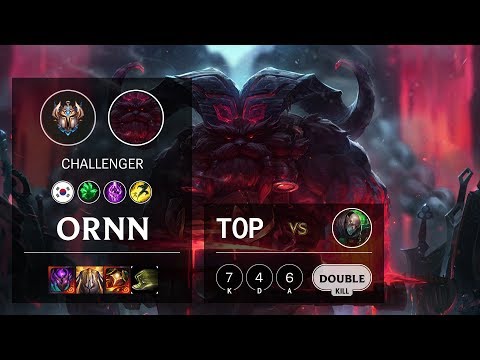 Ornn Top vs Singed - KR Challenger Patch 10.4