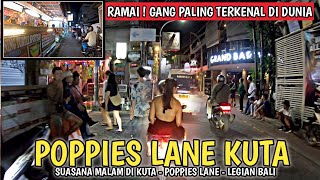 Download lagu BALI !! SUASANA MALAM GANG POPPIES LANE KUTA BALI ! LEGIAN KUTA BALI mp3