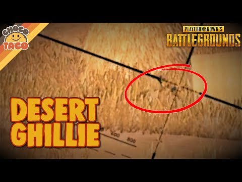 Ghillied in Miramar - chocoTaco PUBG Gameplay
