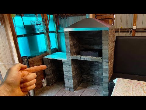 Barbecue area in 1 hour with your own hands! Anyone can do it.