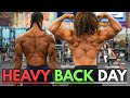HEAVY BACK DAY & STEAK DINNER!