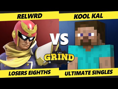 The Grind 189 Top 8 - Relwrd (Game & Watch, Captain Falcon) Vs. Kool Kal (Steve) - SSBU