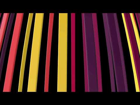 Club Visuals 1179 - 3D Color Bars Motion Background Loop