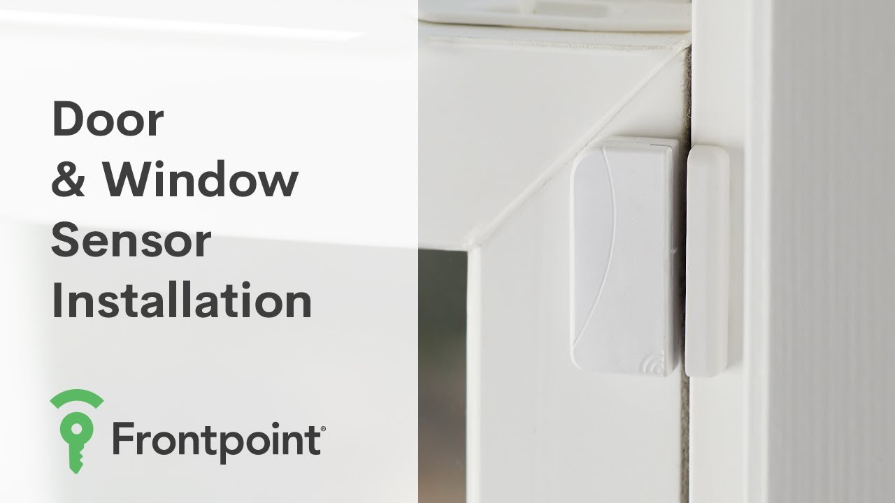 Frontpoint Door & Window Sensor Installation