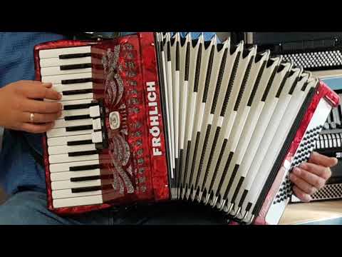 Klangprobe Akkordeon Fröhlich Bambi Weltmeister Rubin