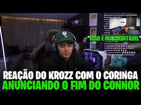 REAÇÃO DO KROZZ COM O CORINGA PASSANDO A POSSE DA FRANÇA PRA ELE!! FICOU SEM ACREDITAR!!