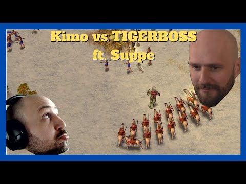 Kimo vs TIGERBOSS ft. SUPPE #aom #ageofempires