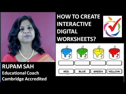 What is a digital worksheet?