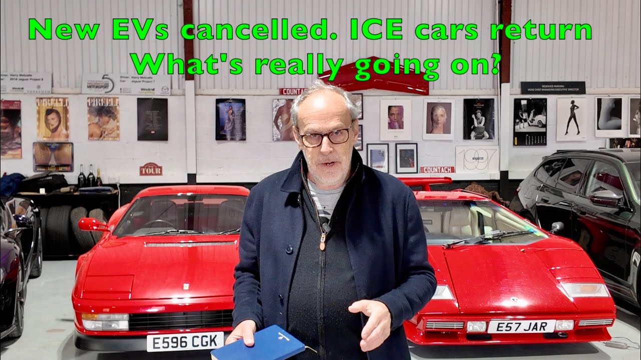 Chaos in the car industry; £65Bn written off, EV projects cancelled, ICE returning. Who survives?