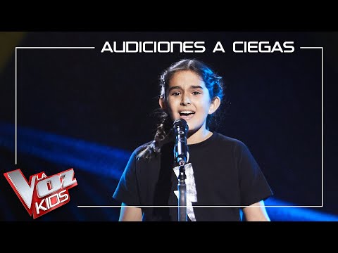 Salomé Iranzo canta 'Qué bonita la vida' | Audiciones a ciegas | La Voz Kids Antena 3 2022