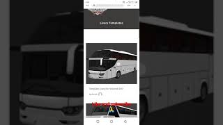 how to download livery template bus for bus simula