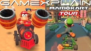 Mario Kart Tour - Gameplay Compilation (Items & Level Showcase)